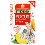 Twinings Superblends - Focus Tea Bags Imported